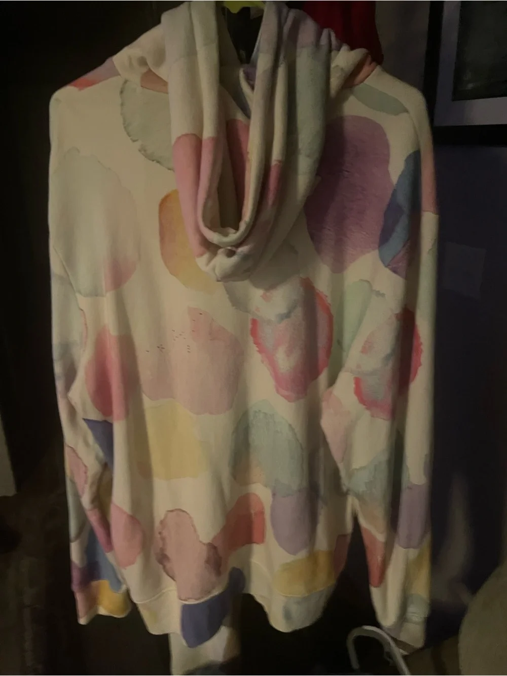 Puma KIDSUPER STUDIOS Pastel Watercolor Pullover Hoodie - Multicolor L fits XL